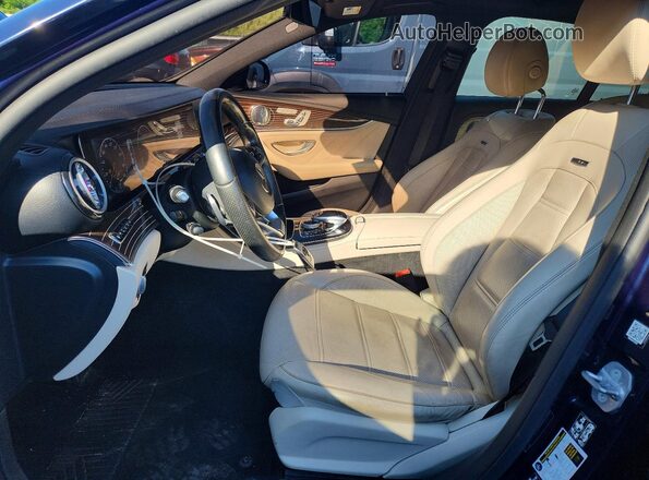 WDDZF6EB3HA199737 2017 MERCEDES-BENZ E Blue წინა სალონის ხედი