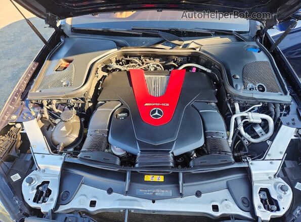 WDDZF6EB3HA199737 2017 MERCEDES-BENZ E Blue უკანა სალონის ხედი