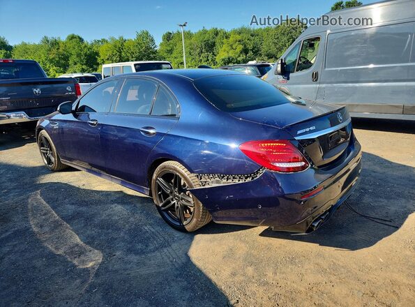 WDDZF6EB3HA199737 2017 MERCEDES-BENZ E Blue უკანა მარცხენა