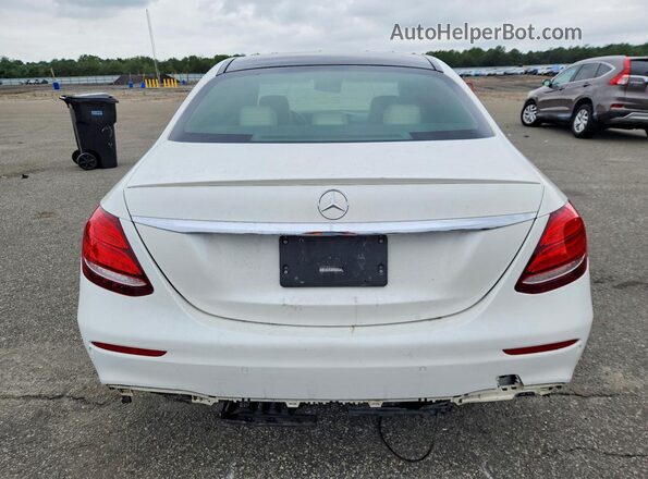 WDDZF6EB5HA182714 2017 MERCEDES-BENZ E White Հետևի տեսք