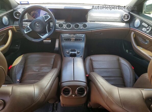 WDDZF6EB5JA395782 2018 MERCEDES-BENZ E White Dashboard view