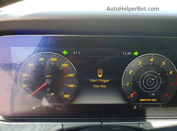 WDDZF6EB5JA395782 2018 MERCEDES-BENZ E White Instrument cluster view