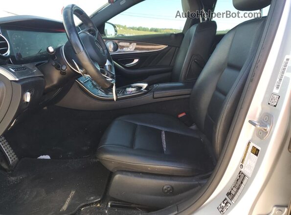 WDDZF6EB9HA175684 2017 MERCEDES-BENZ E Silver Vista interior delantera