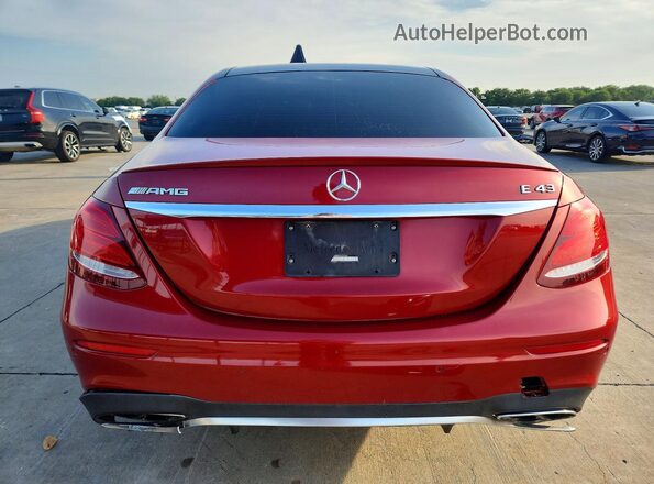WDDZF6EBXHA232264 2017 MERCEDES-BENZ E Red Vista trasera