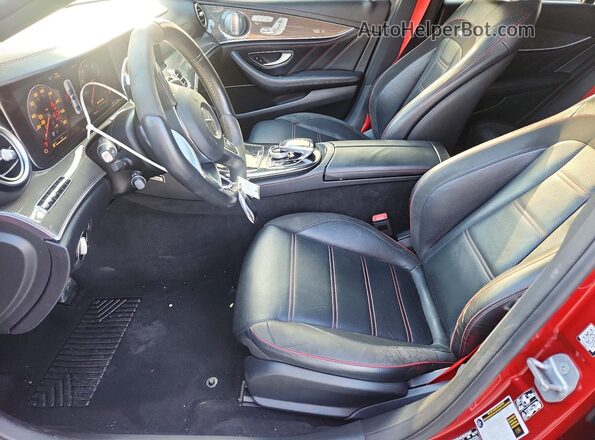 WDDZF6EBXHA232264 2017 MERCEDES-BENZ E Red Vista interior delantera