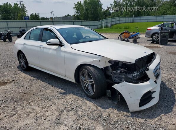 WDDZF6JB1KA517495 2019 MERCEDES-BENZ E White Передня права чверть
