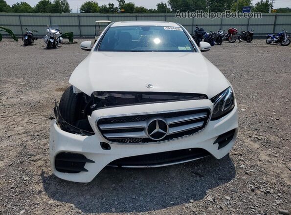 WDDZF6JB1KA517495 2019 MERCEDES-BENZ E White Вид спереду