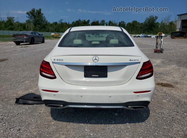 WDDZF6JB1KA517495 2019 MERCEDES-BENZ E White Вид ззаду