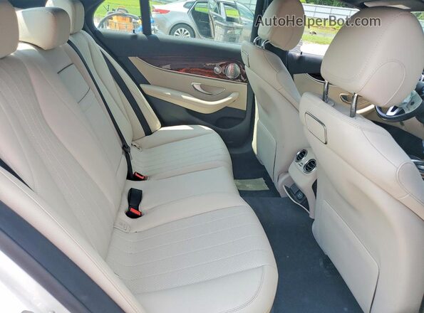 WDDZF6JB1KA517495 2019 MERCEDES-BENZ E White Вид задніх сидінь