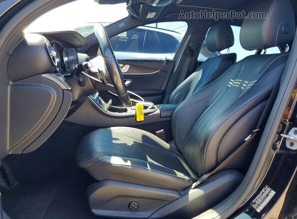 WDDZF6JB3KA520284 2019 MERCEDES-BENZ E Black Widok wnętrza z przodu