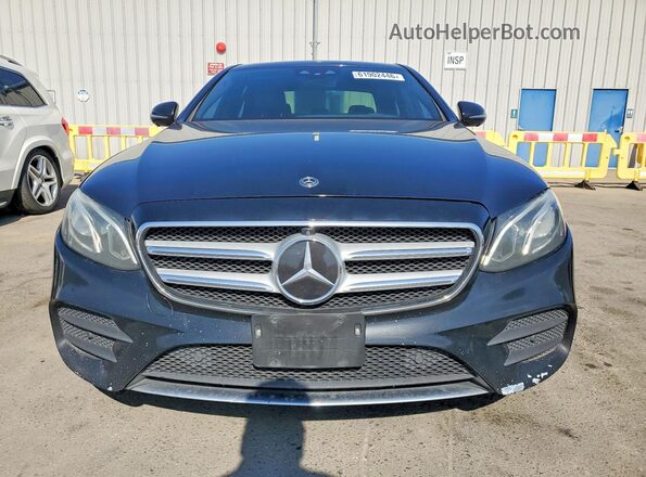 WDDZF6JB3KA520284 2019 MERCEDES-BENZ E Black Widok z przodu