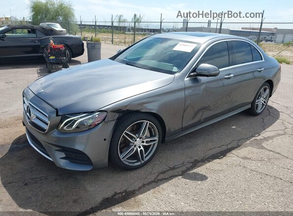 WDDZF6JB4KA499039 2019 MERCEDES-BENZ E-CLASS Gray Przód lewy