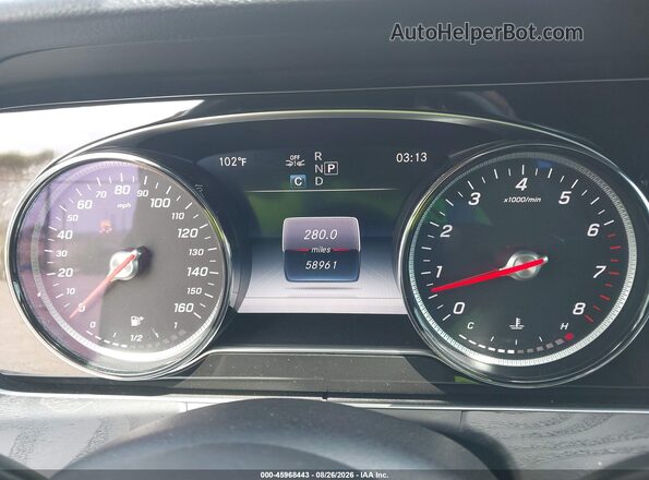 WDDZF6JB4KA499039 2019 MERCEDES-BENZ E-CLASS Gray Widok tylnych siedzeń