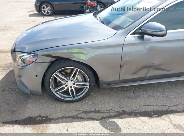 WDDZF6JB4KA499039 2019 MERCEDES-BENZ E-CLASS Gray Widok z przodu