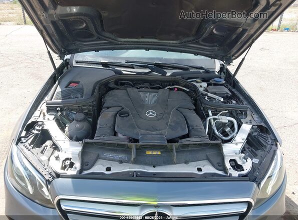 WDDZF6JB4KA499039 2019 MERCEDES-BENZ E-CLASS Gray Widok z tyłu
