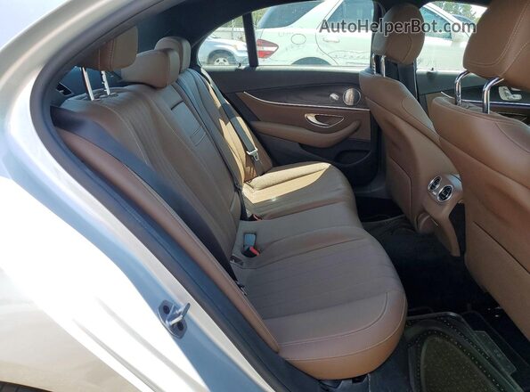 WDDZF6JB8LA756043 2020 MERCEDES-BENZ E Silver უკანა სავარძლების ხედი