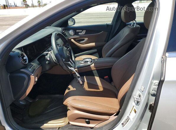 WDDZF6JB8LA756043 2020 MERCEDES-BENZ E Silver წინა სალონის ხედი
