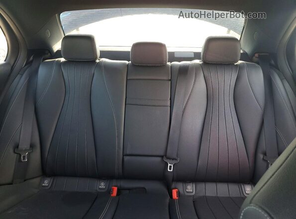 WDDZF8DB2LA752089 2020 MERCEDES-BENZ E Black Vista de los asientos traseros