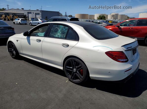 WDDZF8KB0LA744589 2020 MERCEDES-BENZ E White Trasero izquierdo