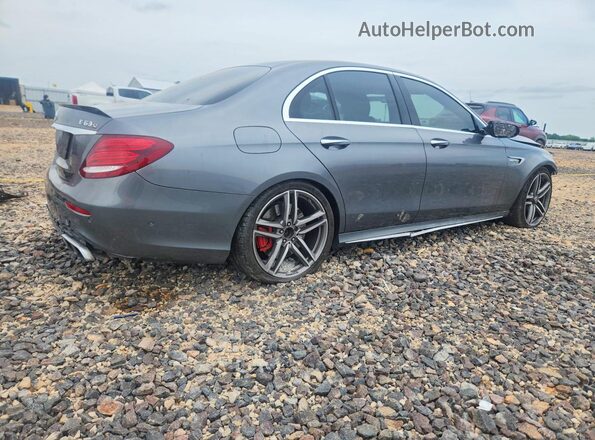 WDDZF8KB2JA247489 2018 MERCEDES-BENZ E Gray Trasero derecho