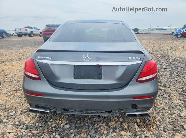 WDDZF8KB2JA247489 2018 MERCEDES-BENZ E Gray Vista trasera