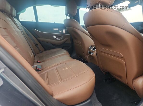 WDDZF8KB2JA247489 2018 MERCEDES-BENZ E Gray Vista de los asientos traseros