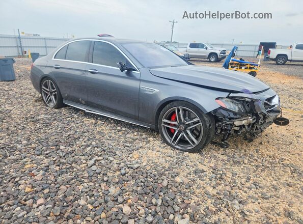 WDDZF8KB2JA247489 2018 MERCEDES-BENZ E Gray Delantero derecho