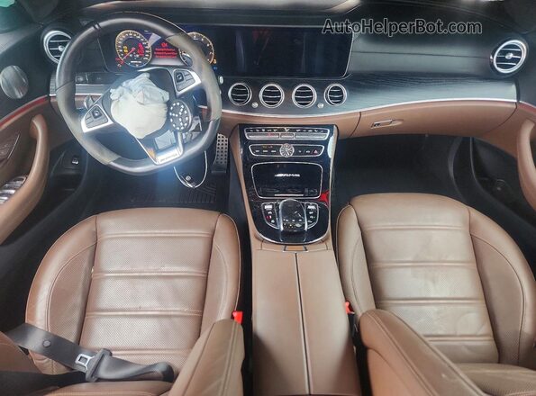 WDDZF8KB2JA247489 2018 MERCEDES-BENZ E Gray Vista del salpicadero