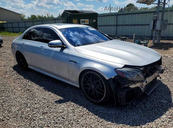 WDDZF8KB2JA431086 2018 MERCEDES-BENZ E Серый Передняя правая четверть