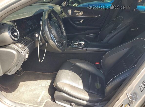 WDDZF8KB2JA431086 2018 MERCEDES-BENZ E Серый Вид салона спереди