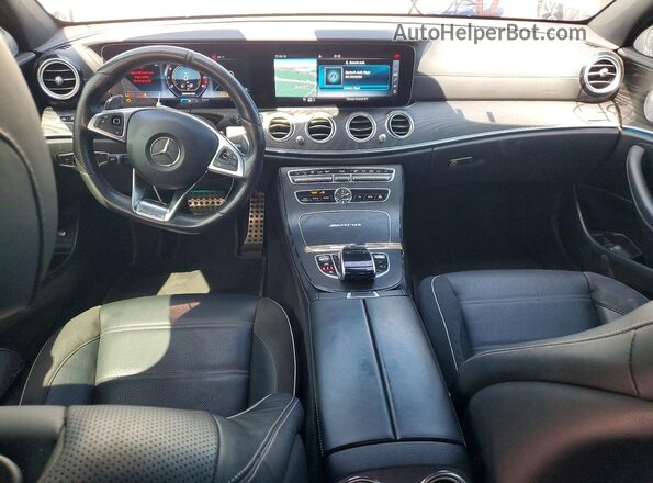 WDDZF8KB2JA431086 2018 MERCEDES-BENZ E Серый Вид панели приборов