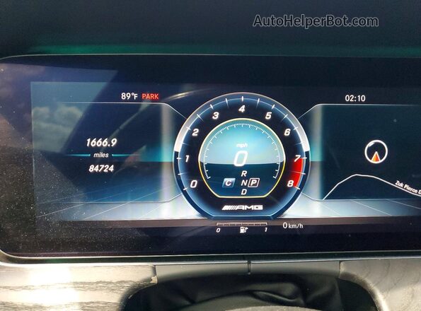 WDDZF8KB2JA431086 2018 MERCEDES-BENZ E Серый Вид щитка приборов