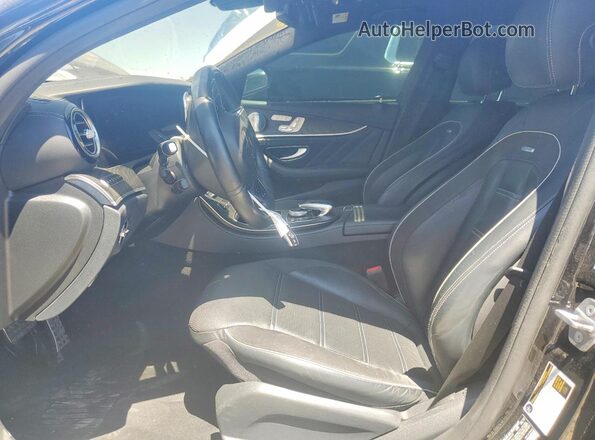 WDDZF8KB4JA337016 2018 MERCEDES-BENZ E Black Widok wnętrza z przodu