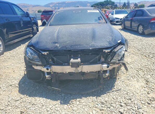 WDDZF8KB4JA337016 2018 MERCEDES-BENZ E Black Widok z przodu