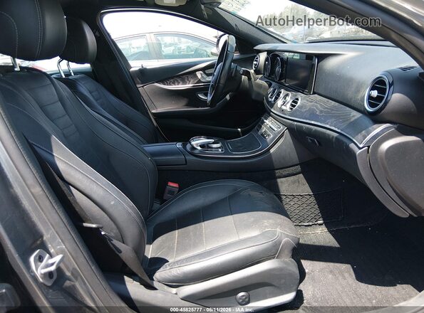 WDDZH6JB1KA489921 2019 MERCEDES-BENZ E-CLASS Gray წინა სალონის ხედი