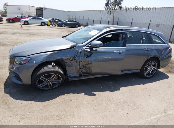 WDDZH6JB1KA489921 2019 MERCEDES-BENZ E-CLASS Gray წინა ხედი