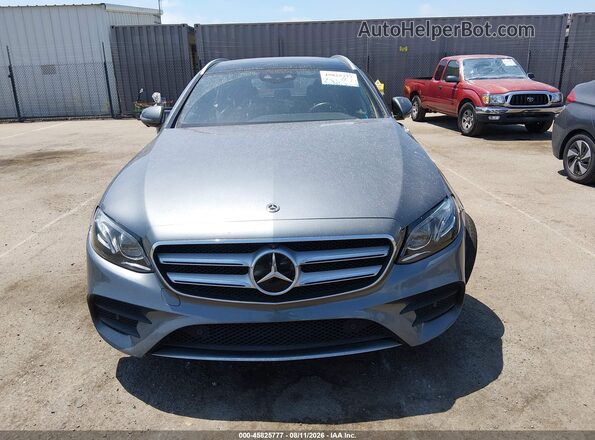 WDDZH6JB1KA489921 2019 MERCEDES-BENZ E-CLASS Gray ხელსაწყოთა პანელის ხედი