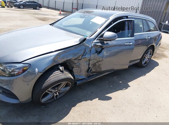 WDDZH6JB1KA489921 2019 MERCEDES-BENZ E-CLASS Gray 