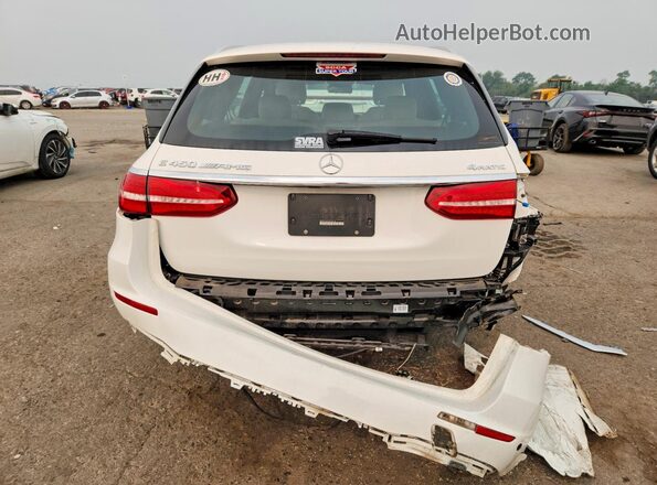 WDDZH6JB1KA624914 2019 MERCEDES-BENZ E White Вид ззаду