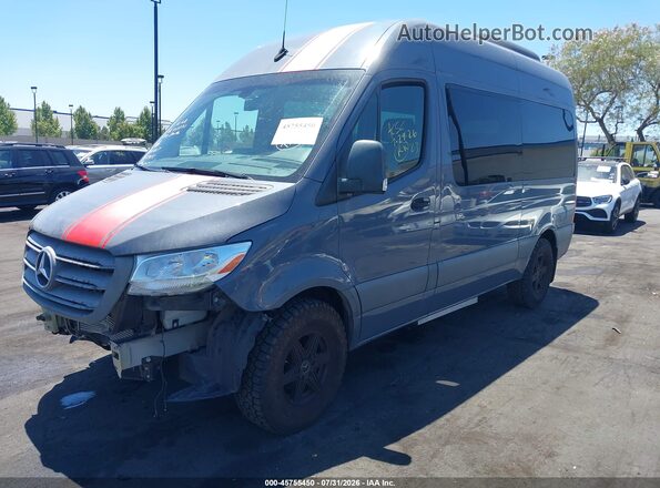 WDZPF0CD6KT005927 2019 MERCEDES-BENZ SPRINTER Серый Передняя левая четверть