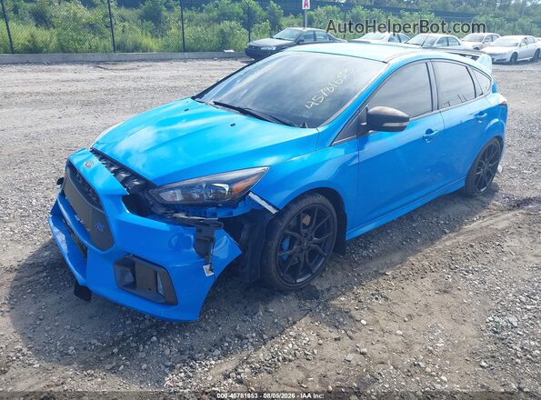 WF0DP3TH0H4120981 2017 FORD FOCUS RS Синий Передняя левая четверть