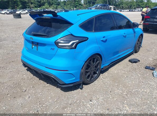 WF0DP3TH0H4120981 2017 FORD FOCUS RS Синий Задняя правая четверть