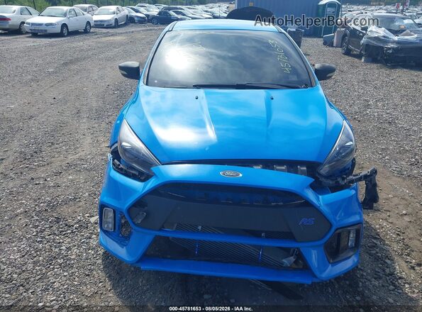 WF0DP3TH0H4120981 2017 FORD FOCUS RS Синий Вид щитка приборов