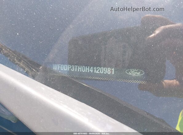 WF0DP3TH0H4120981 2017 FORD FOCUS RS Синий 