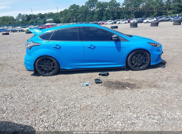 WF0DP3TH0H4120981 2017 FORD FOCUS RS Синий Вид задней части салона