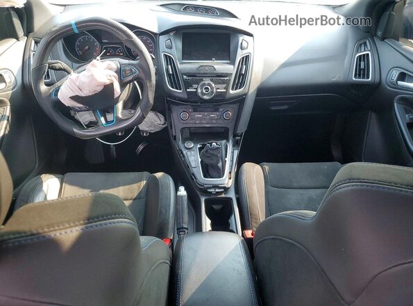 WF0DP3TH2H4121873 2017 FORD FOCUS Gray Vista del salpicadero
