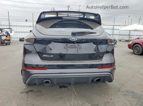 WF0DP3TH3H4123390 2017 FORD FOCUS Black უკანა ხედი