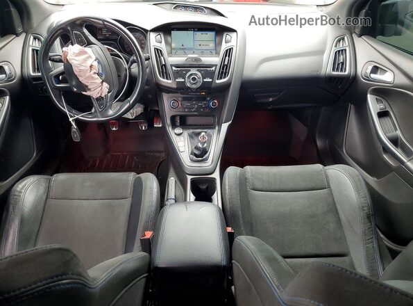 WF0DP3TH3H4123390 2017 FORD FOCUS Black წინა პანელის ხედი