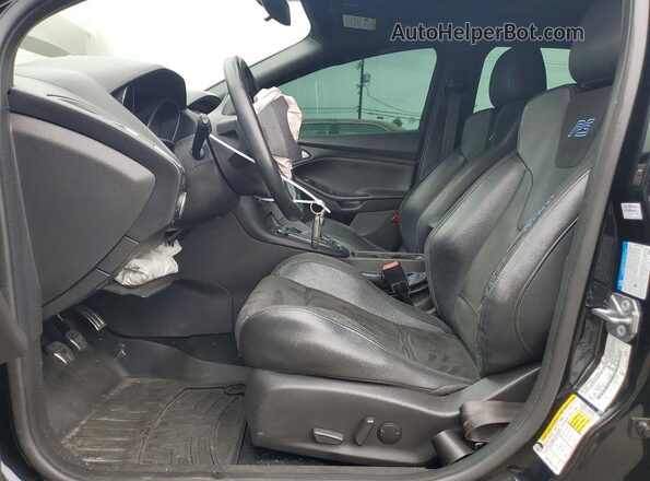 WF0DP3TH3H4123390 2017 FORD FOCUS Black წინა სალონის ხედი