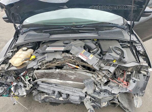 WF0DP3TH3H4123390 2017 FORD FOCUS Black უკანა სალონის ხედი